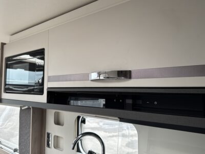 2026 Swift Conqueror 480 caravan kitchen lockers